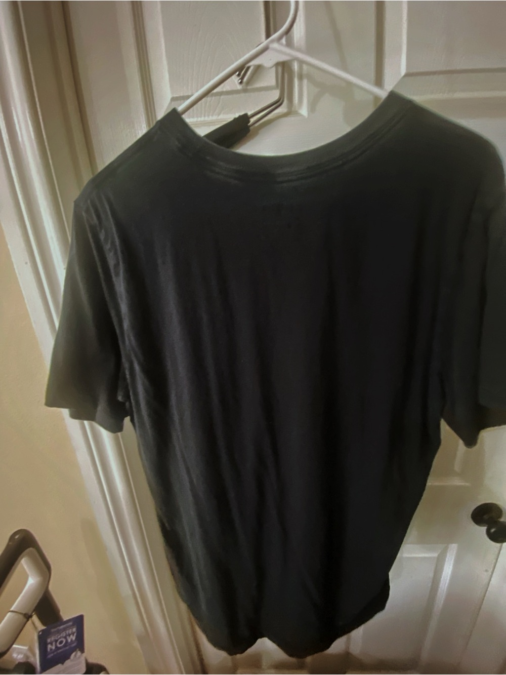 Nike/Jordan Black T-Shirt with Red and White Jumpman Graphic - Picture 3 of 3